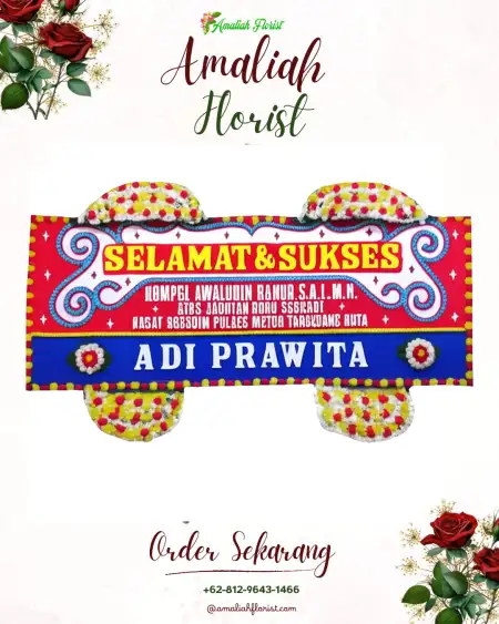 Papan Bunga Ucapan Selamat susukanlebak